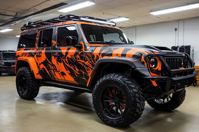professional vehicle wrap design, car wrap