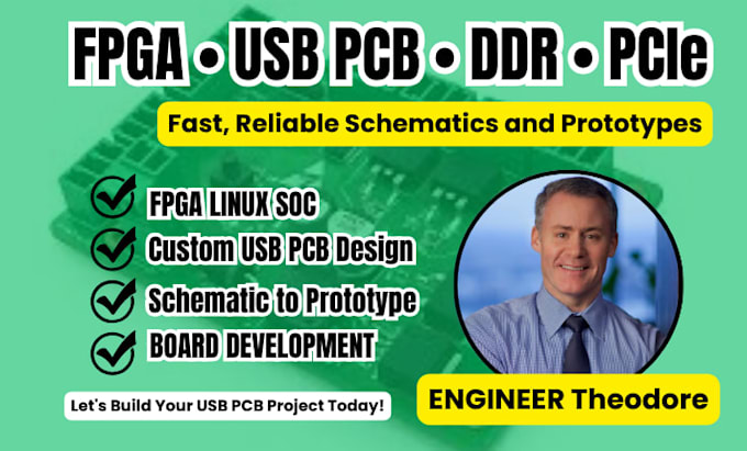 design schematic, layout pcb for fpga linux soc and carrier board development