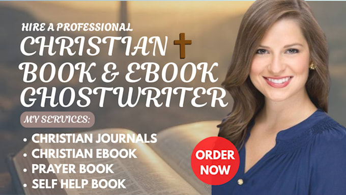 ghostwrite your christian book, devotional, memoir, or self help ebook