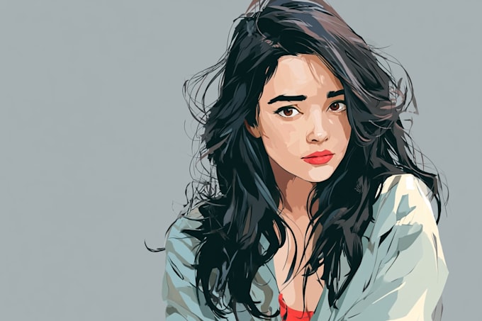 do a vector portrait for you