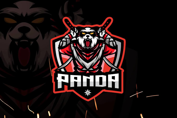 design a professional panda logo for your business