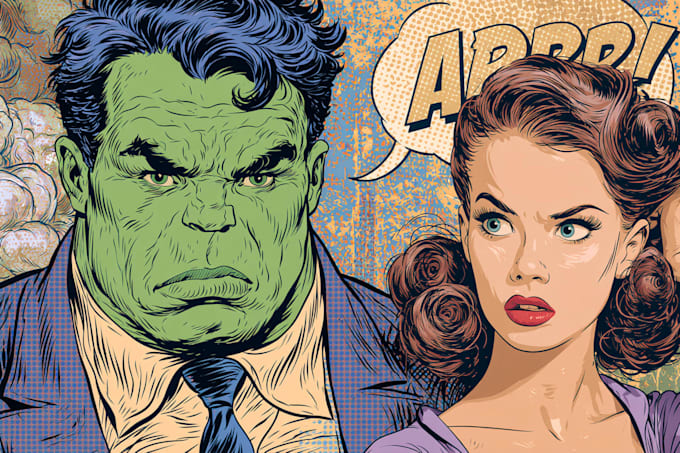 comic book, comic illustration, comic graphic novel