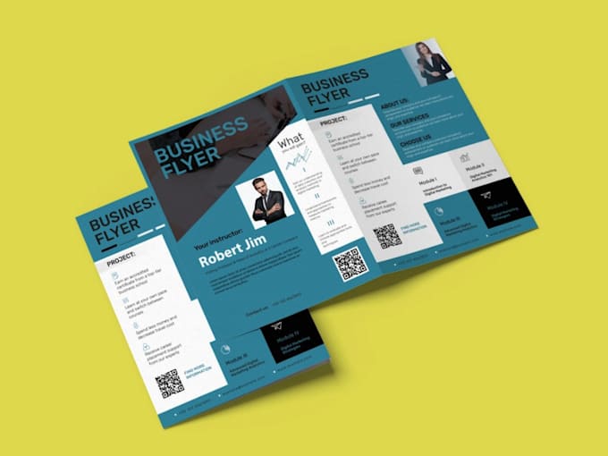 design a professional brochure, flyer and company profile