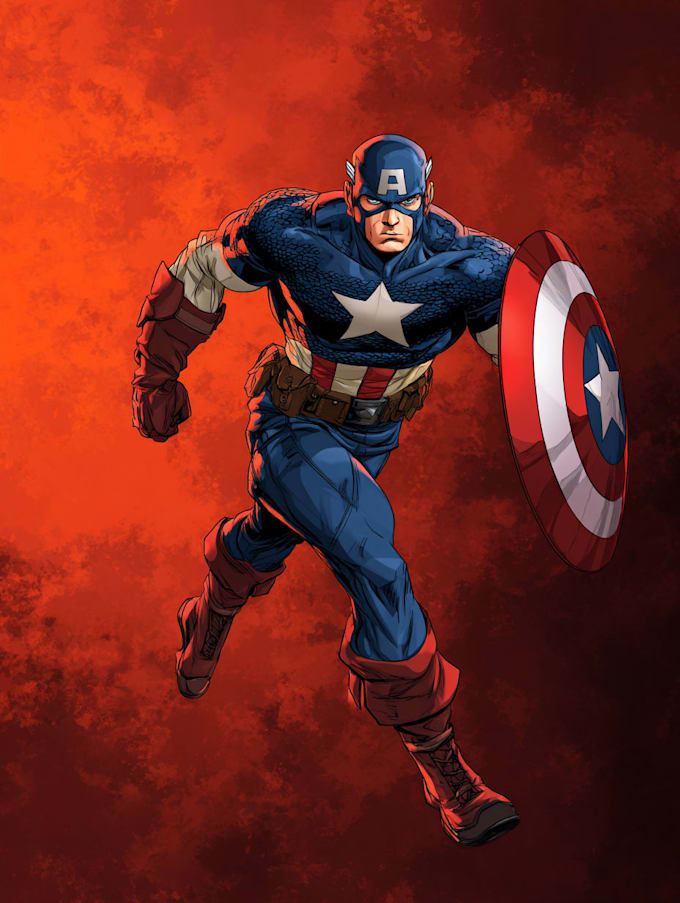 do a superhero comic