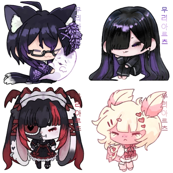 do art commissions by doing digital art