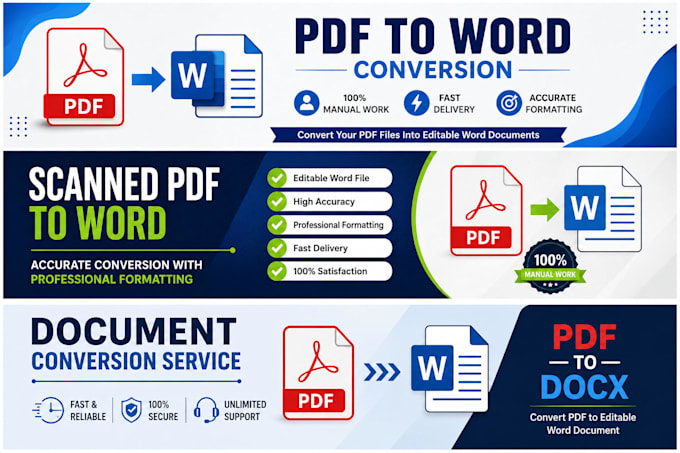 convert PDF to word manually with accuracy