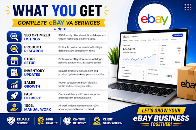 be your ebay virtual assistant