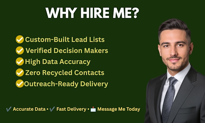 build targeted b2b lead generation lists with verified emails