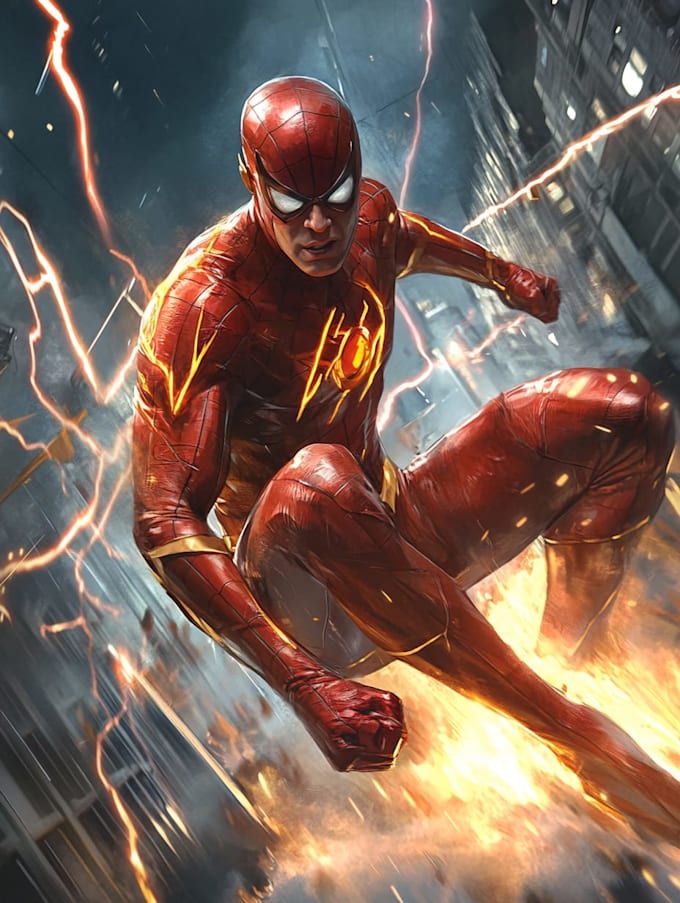 make a superhero comic