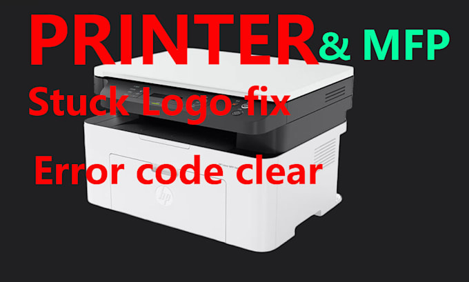 remotely fix hp printers boot prompt wait image error