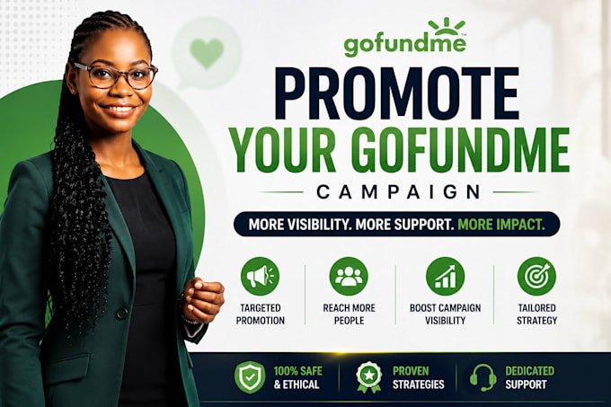 promote your gofundme fundraising campaign