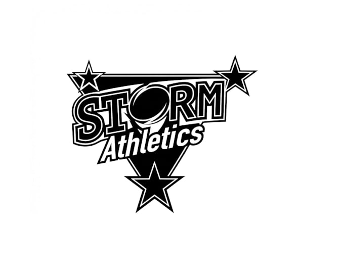 create a modern cheerleading logo