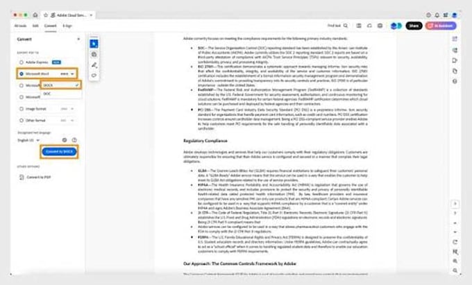 convert pdf to word or word to pdf