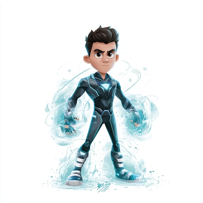 draw superhero comic superhero character art