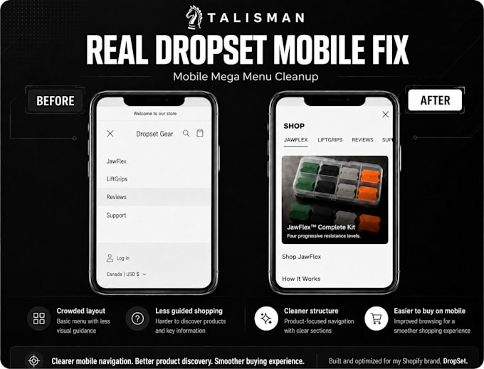 fix your shopify mobile layout or responsive issue