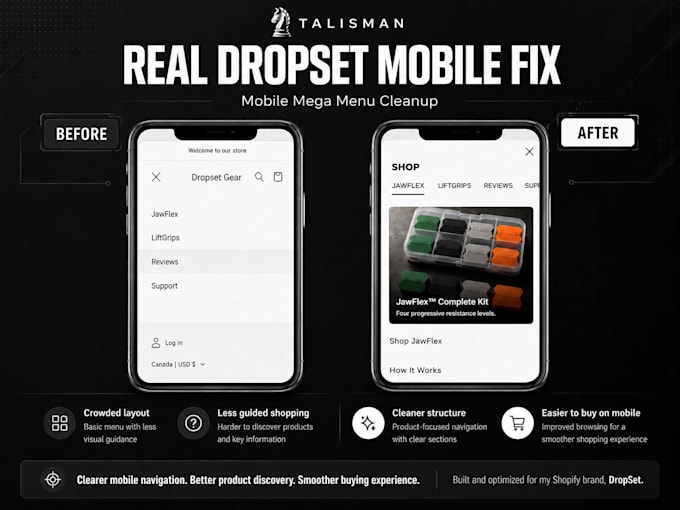 fix your shopify mobile layout or responsive issue