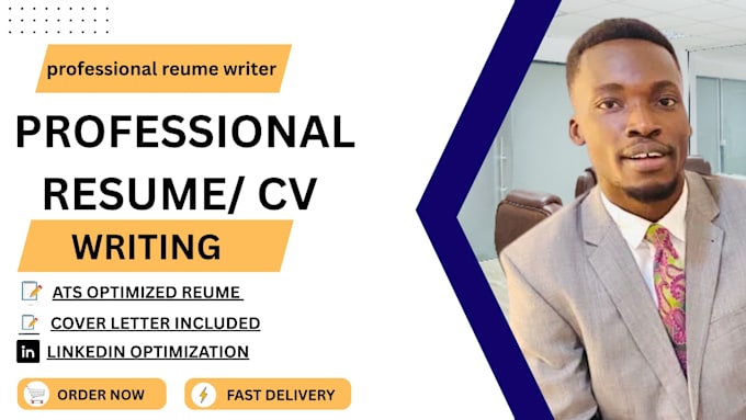 write ats resume, cover letter and linkedin profile