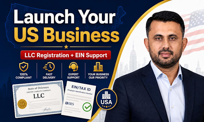 register a USA llc and apply for an ein