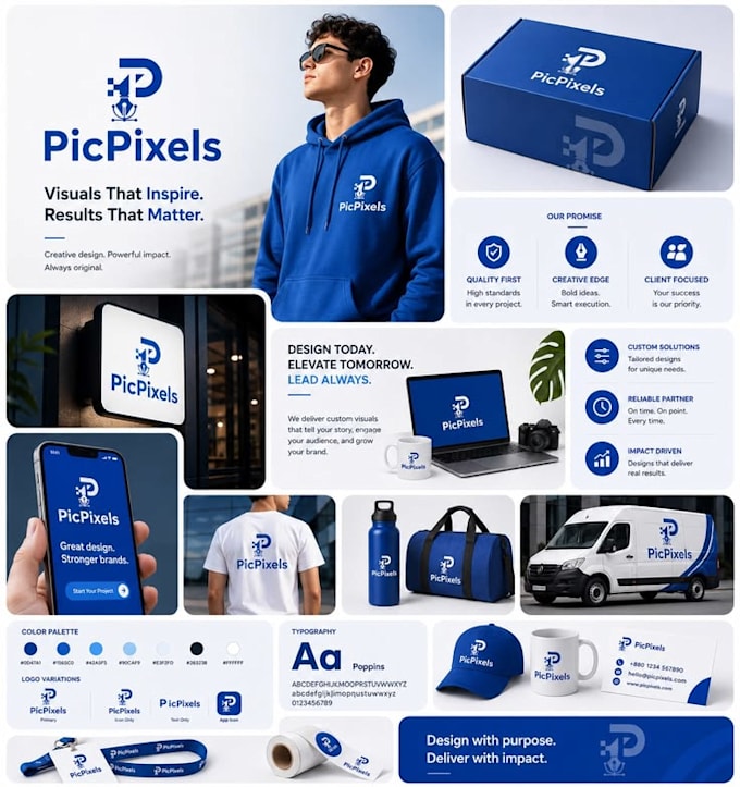 create modern and creative graphic designs