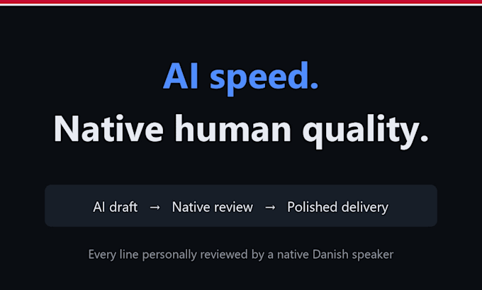 translate english product descriptions into danish