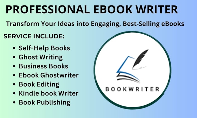 write a unique, SEO friendly ebook with professional formatting
