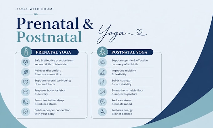 teach safe prenatal and postnatal yoga classes