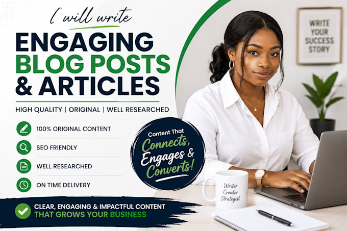 engaging blog and article post