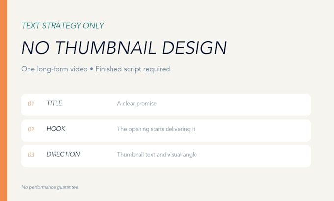 create youtube titles hooks and thumbnail concepts to test