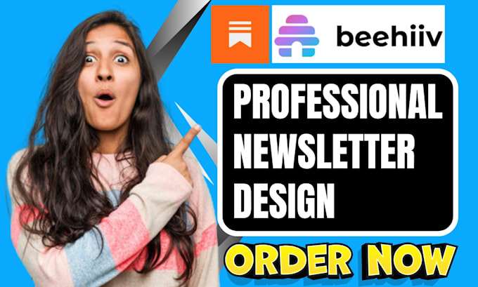 migrate substack to beehiiv newsletter design template website landing page