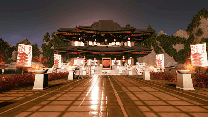 create 3d environment 3d game environment unreal engine level design blender