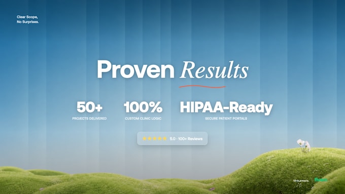 build a patient booking clinic and healthcare web app