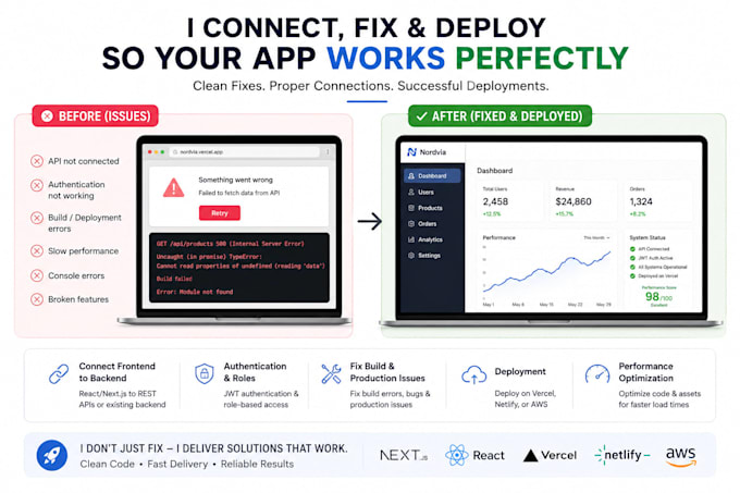 integrate your react next js app with backend api and deploy it