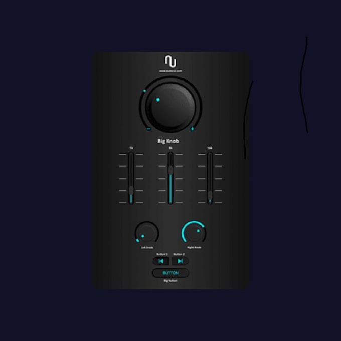 design a custom vst plugin gui, UI, and audio interface