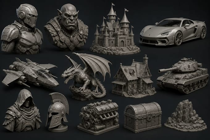 create high quality 3d printing ready models