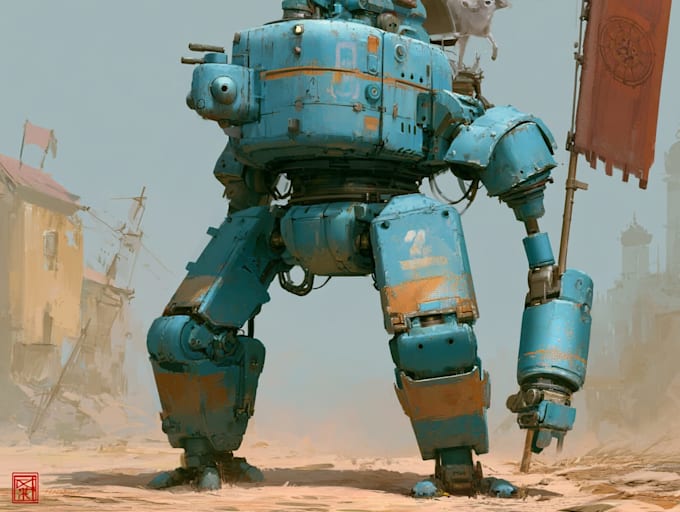 design high quality mecha concepts