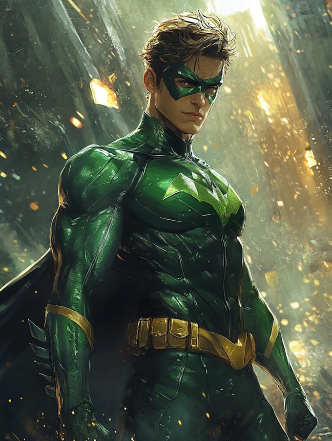 do a superhero comic
