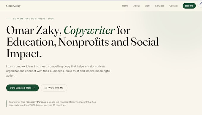 write persuasive website copy that converts visitors