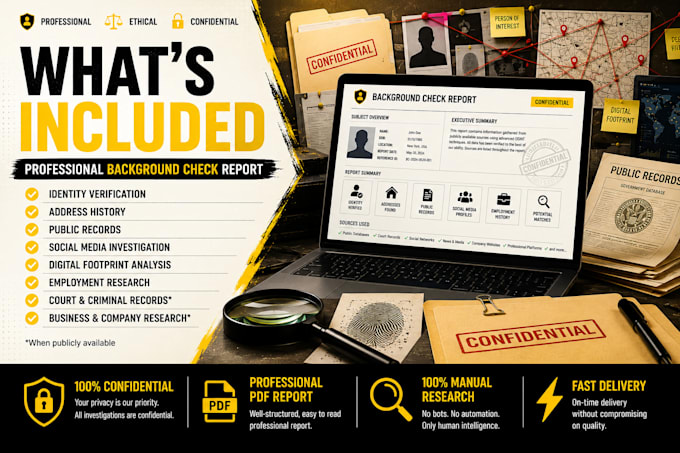 conduct background check for US individuals