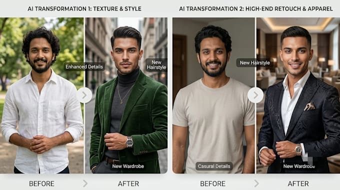 do realistic ai photo editing and styling