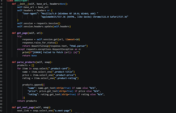 do expert python web scraping and web data extraction