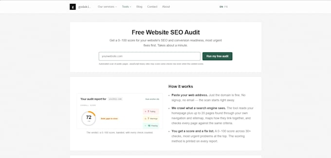 develop fast and SEO ready websites