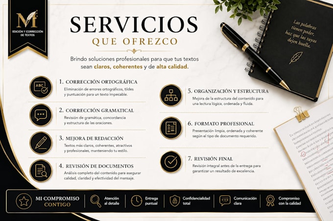 redactare y editare textos profesionales para tus proyectos