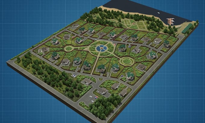 modify master plan, site plan, mep plan design,3d arviz for community housing