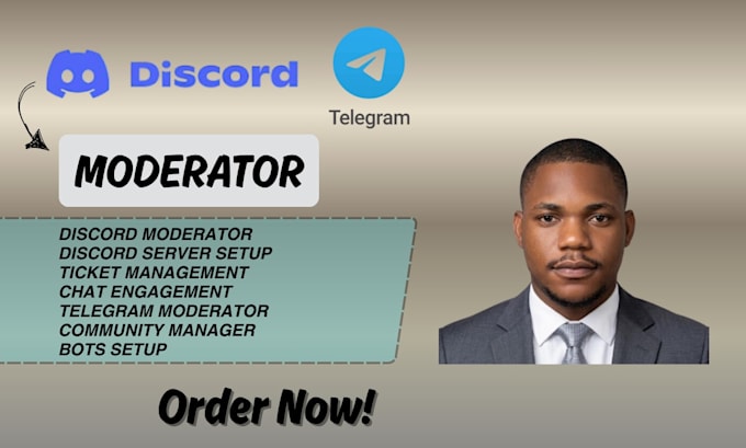 be discord moderator community manager discord manager telegram moderator admin