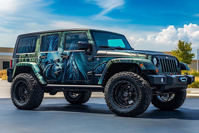 professional vehicle wrap design, car wrap