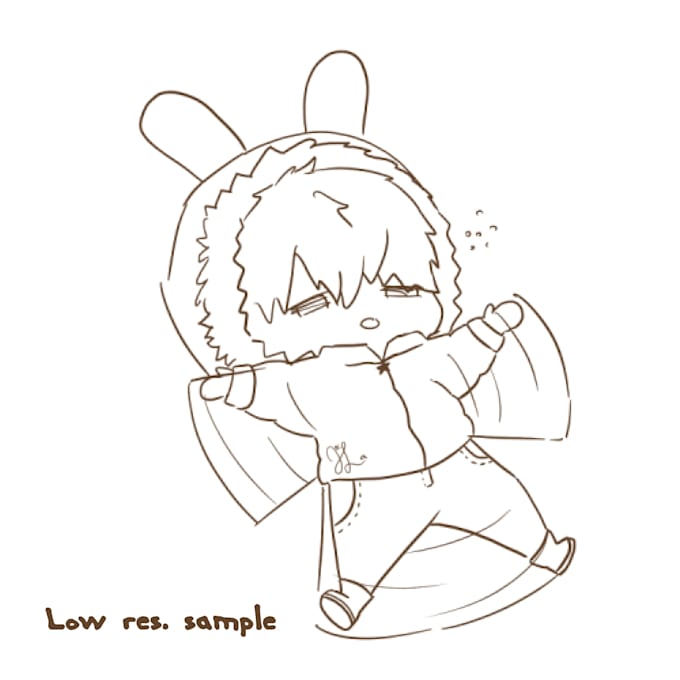 create chibi style character illustrations