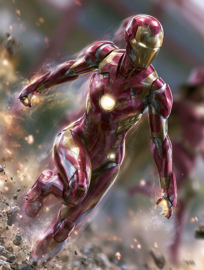 make a superhero comic