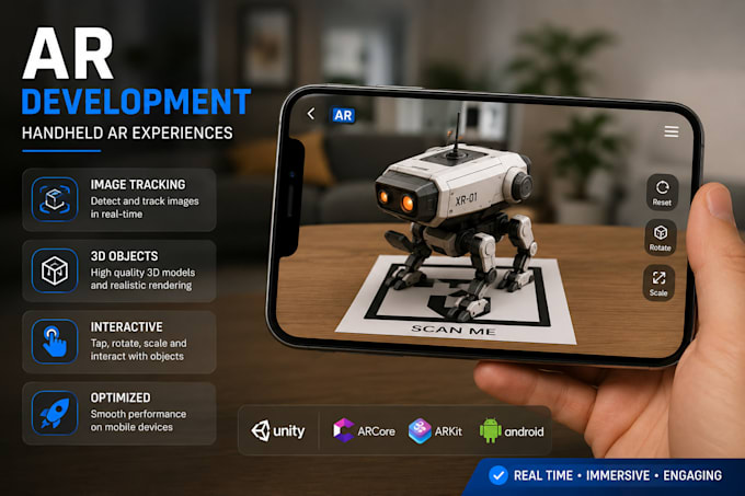 handheld ar apps and VR games