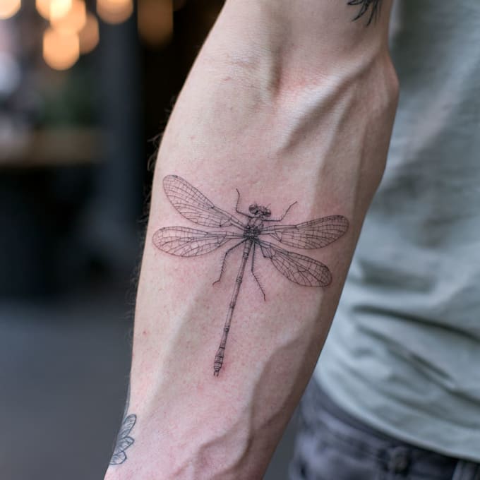 design a minimalist fine line tattoo