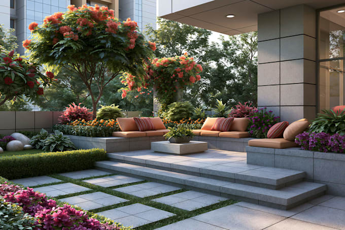 do backyard landscape design as landscape architect